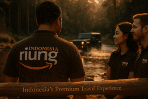 Offroad jeep adventure di jalur hutan dan pegunungan Puncak Bogor