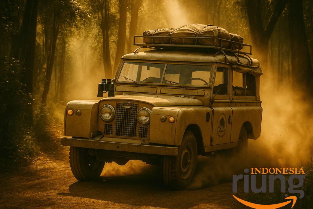 Konvoi jeep adventure di hutan Lido