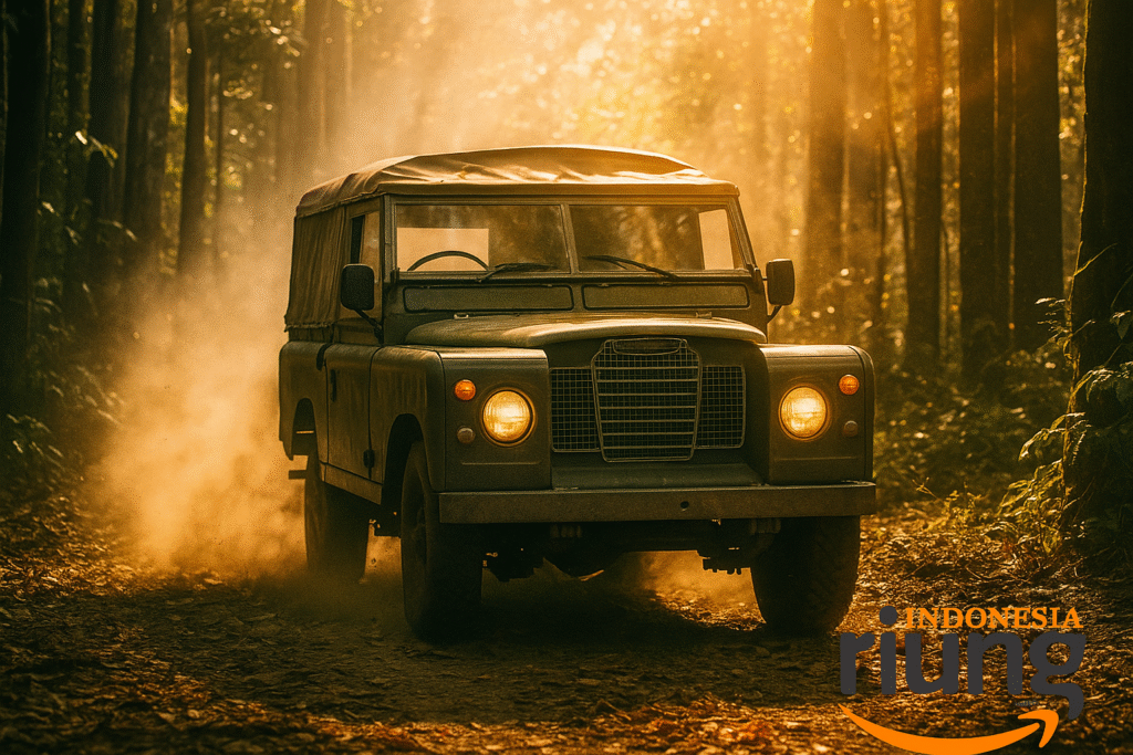 Suasana persiapan peserta dan panitia sebelum kegiatan offroad Bodogol Lido