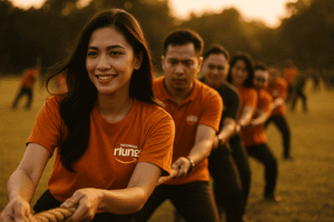 Outbound Bogor Puncak Sentul gathering outing memberi pengalaman petualangan luar biasa bagi perusahaan.