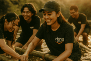 Outbound Bogor Puncak Sentul gathering outing mendukung kegiatan pembelajaran interaktif di luar ruangan.