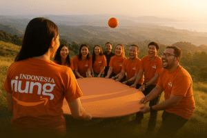 Outbound Bogor Puncak Sentul gathering outing menciptakan pengalaman outdoor dengan tantangan mengasyikkan.
