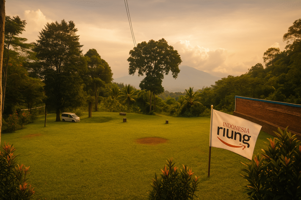 Lapangan outbound skala besar di Pancawati
