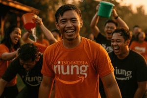 Outing Puncak Sentul Bogor gathering Pancawati outbound dirancang untuk melatih kepemimpinan dan komunikasi.