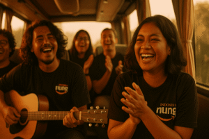 Outing Puncak Sentul Bogor gathering Pancawati outbound membangun sinergi tim lebih solid.