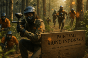 War games paintball dan airsoft di arena Puncak Bogor