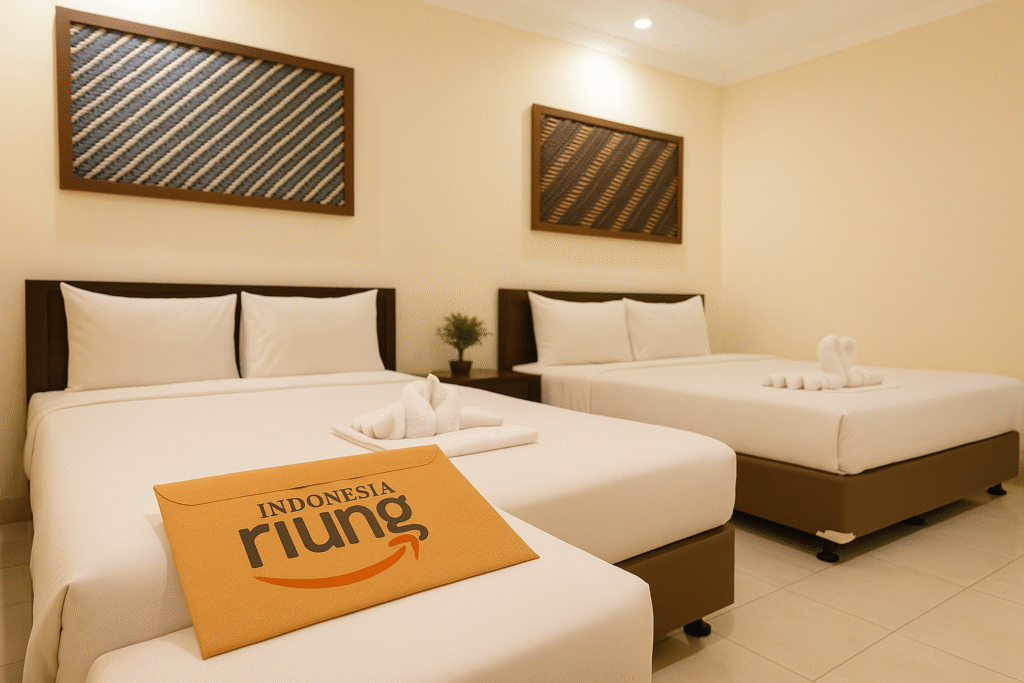 Villa dan kamar hotel untuk rombongan perusahaan