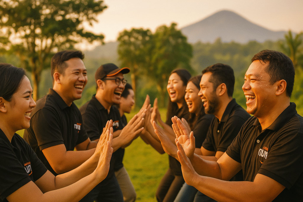 Paket outbound Bogor lengkap dengan instruktur dan fasilitas