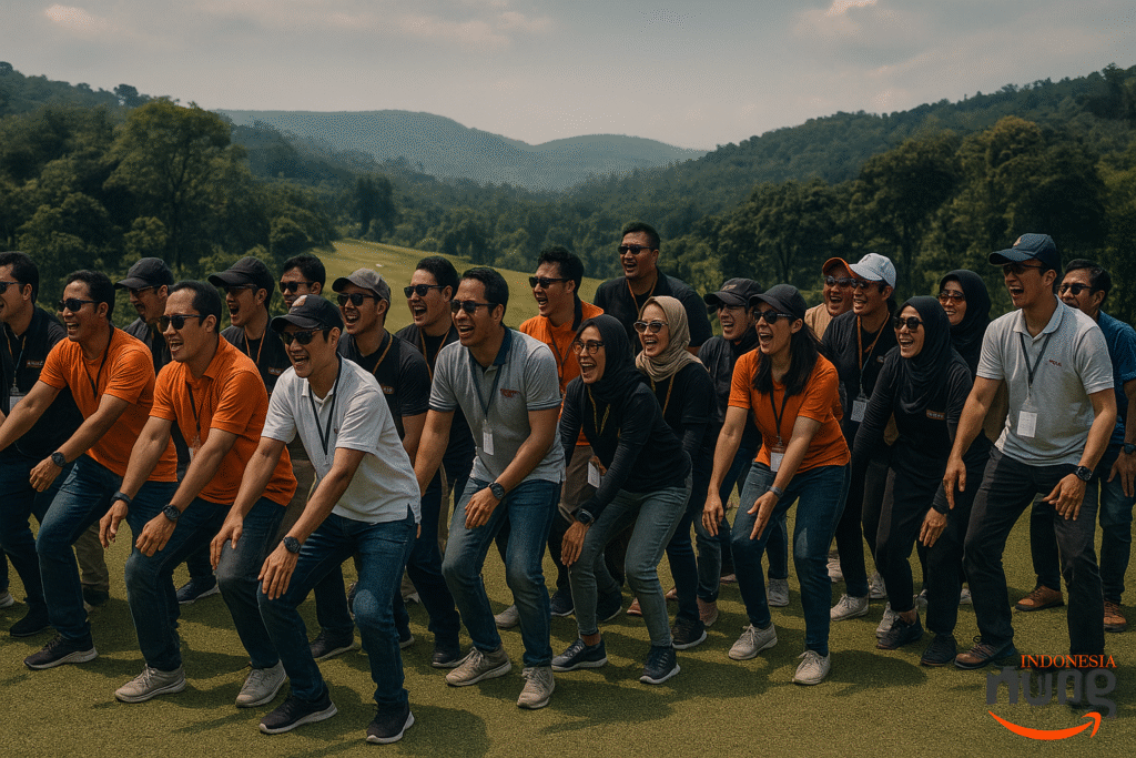 Fasilitas lapangan dan panorama golf Royal Tulip Gunung Geulis