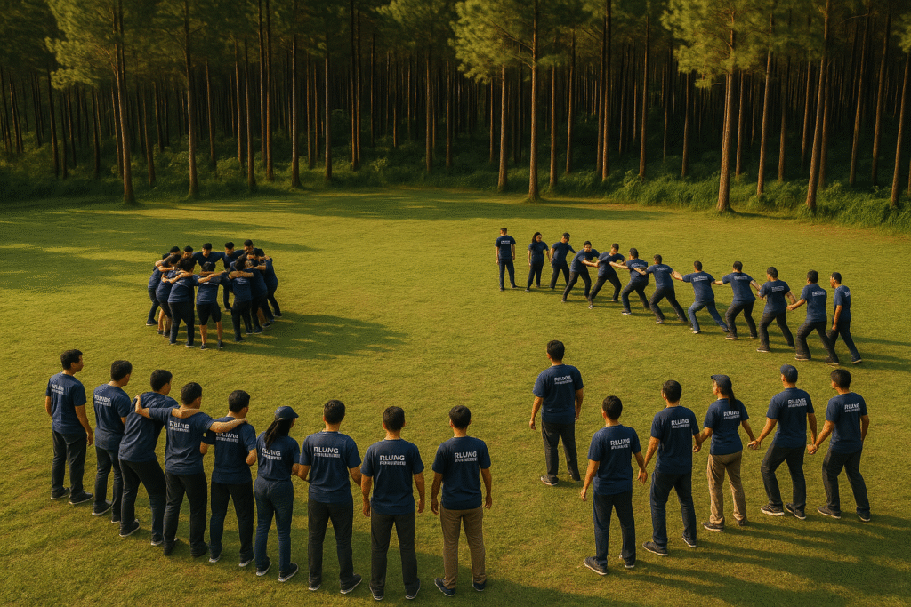 lapangan hijau pesona alam resort