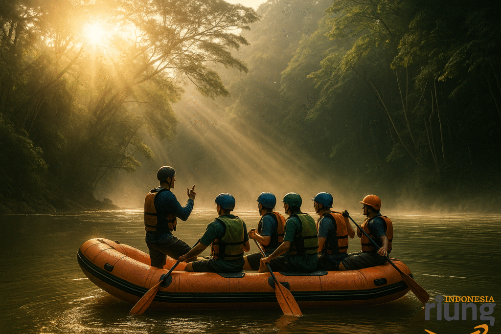 paket rafting cisadane untuk outing dan gathering