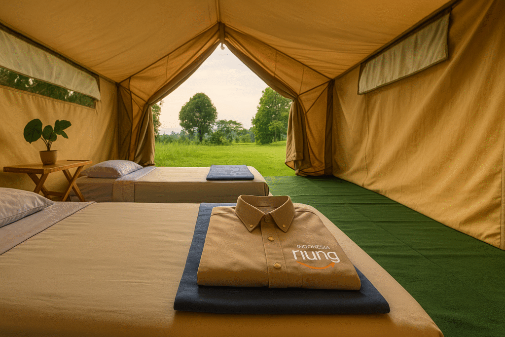 Glamping dan camping ground di Pancawati untuk LDKS dan retreat