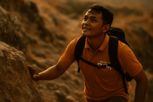 Paket trekking Puncak Sentul Bogor outing gathering outbound Pancawati mempererat hubungan antar karyawan.