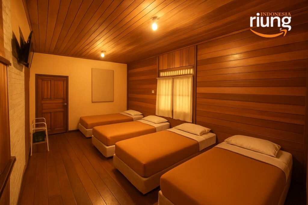 Penginapan bungalow Tjapoeng Resort Pancawati Bogor