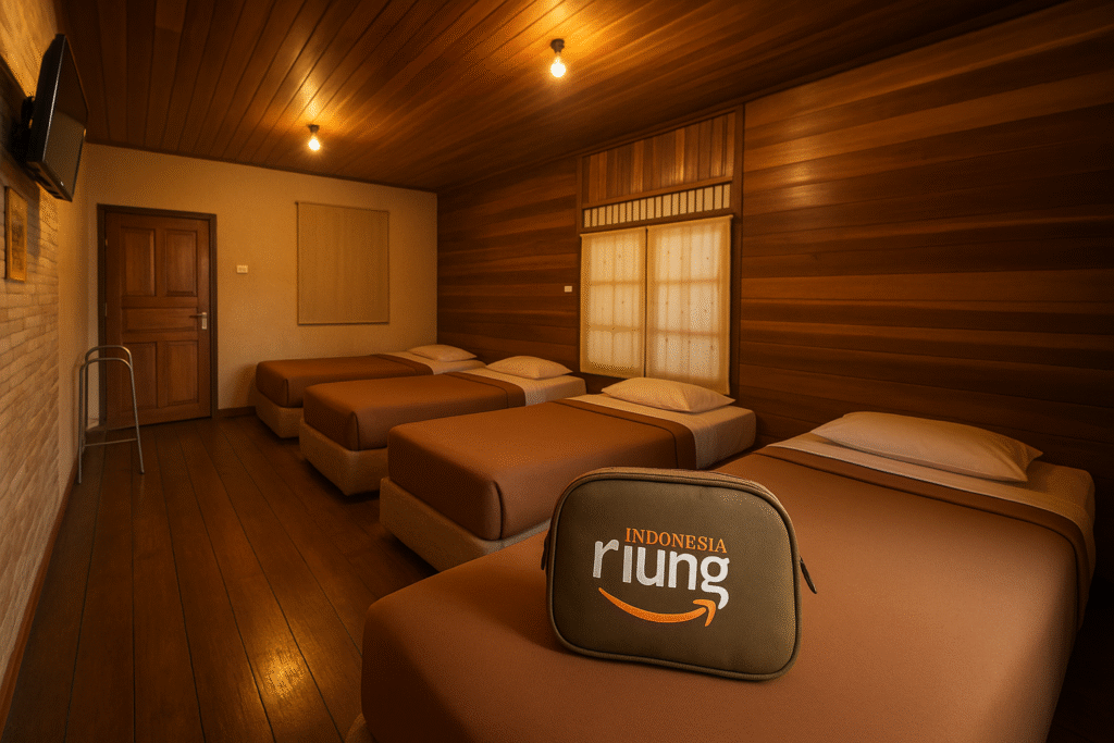 Penginapan bungalow Tjapoeng Resort Pancawati Bogor