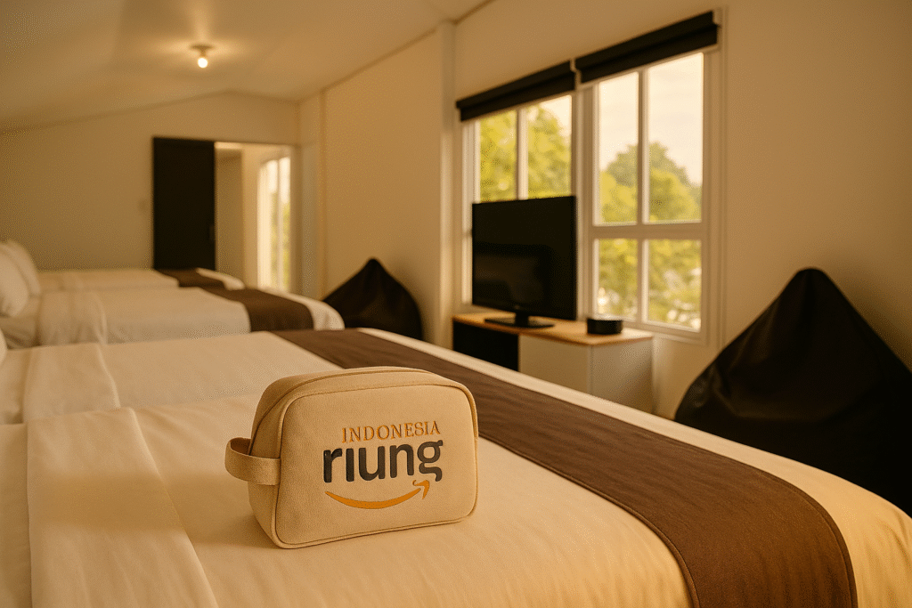 Penginapan glamping mewah di Leuweung Geledegan Ecolodge Bogor.