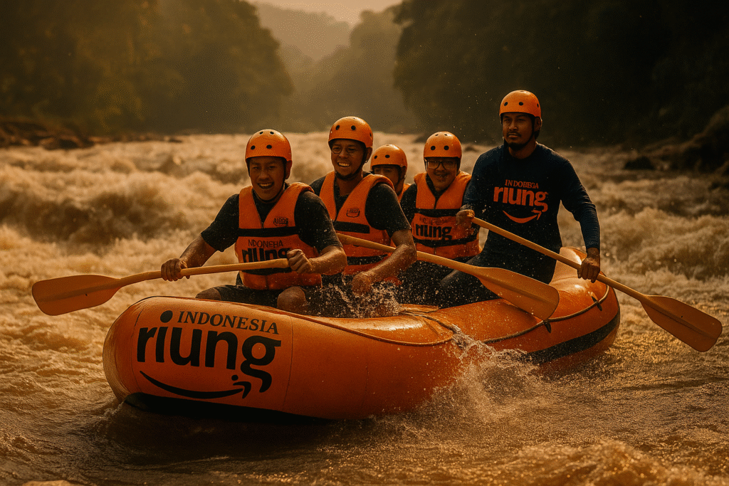 Harga paket rafting Cisadane Bogor terbaru