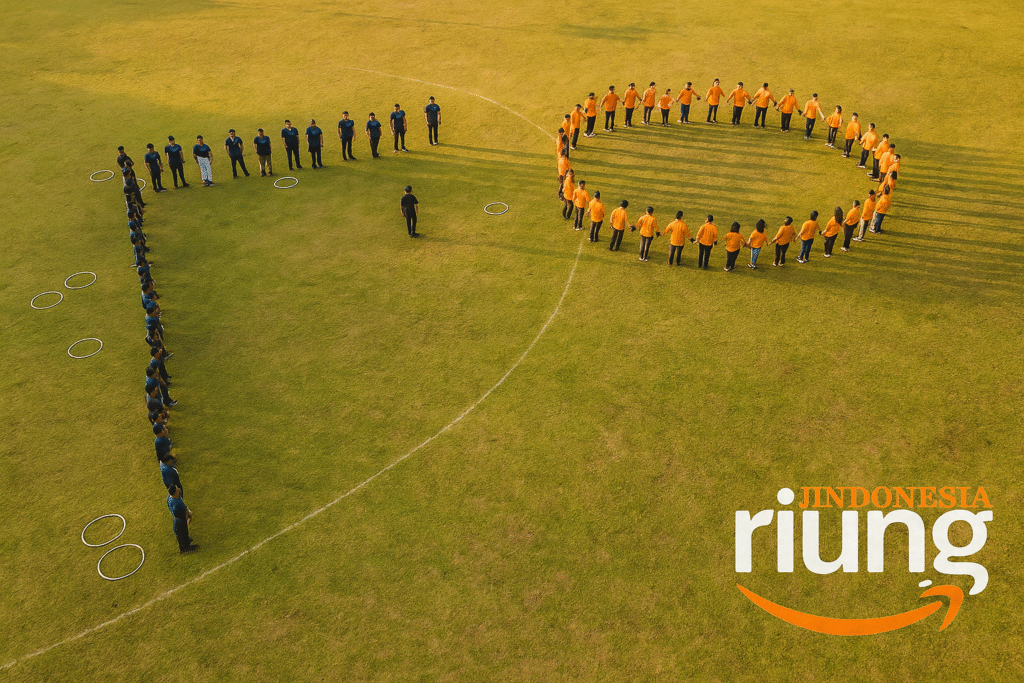 Area outdoor Ciloto Indah Permai untuk outing perusahaan