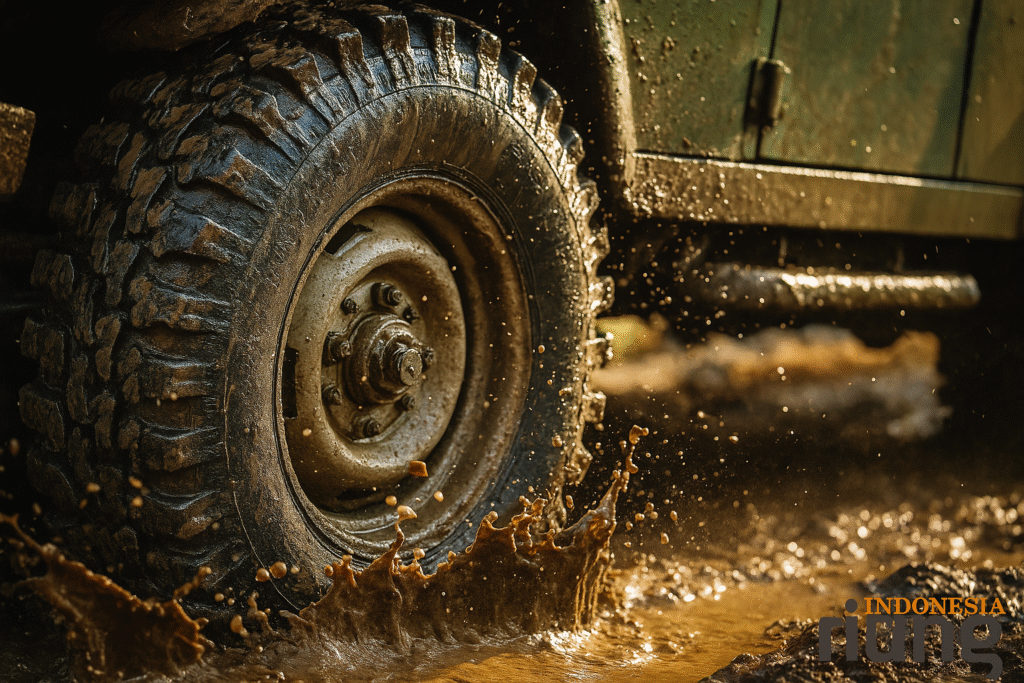 Medan tanah merah offroad Bogor