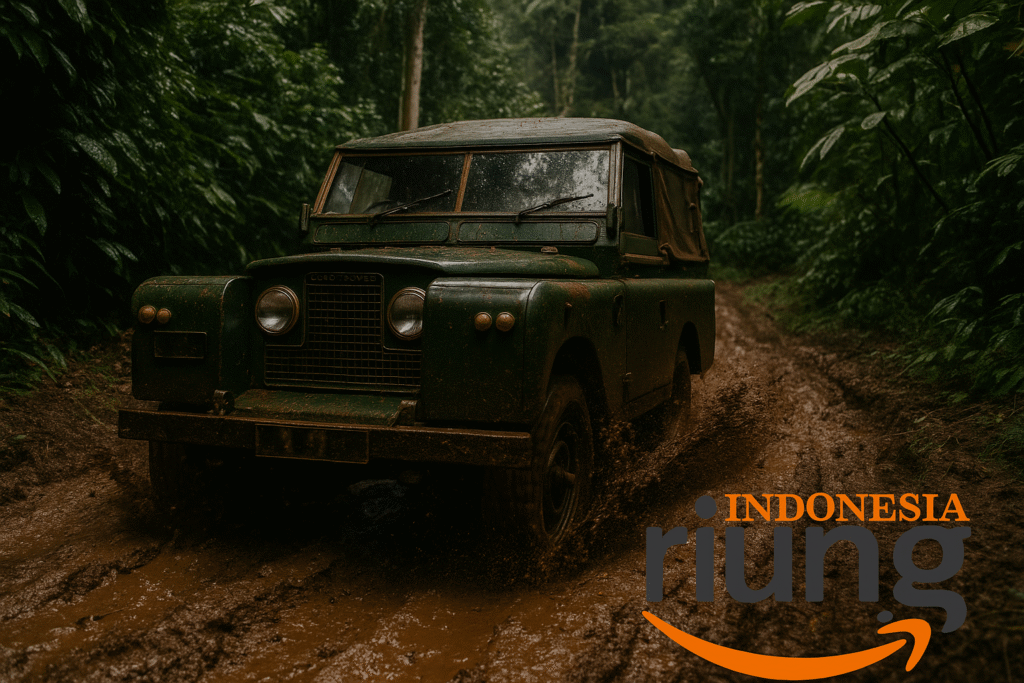 Rute offroad hutan Lido Cigombong