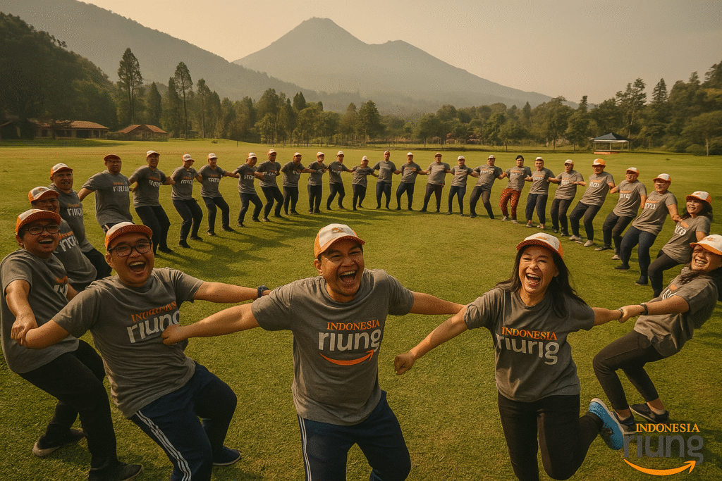 Ice breaking session gathering di Grand Ussu Hotel & Convention