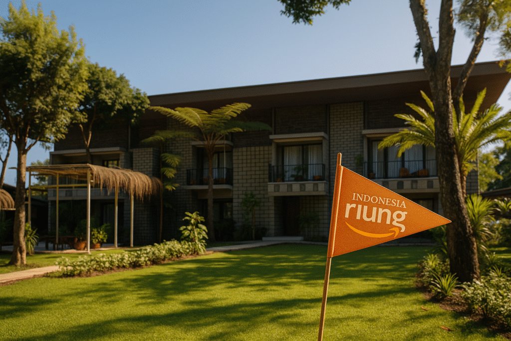 Area outbound di The Village Resort Pancawati Bogor dengan kapasitas besar