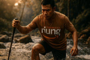 Trekking di Puncak Bogor Sentul outbound Bogor Puncak Sentul gathering outing menambah kekompakan keluarga.