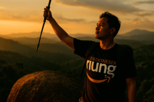 Trekking di Puncak Bogor Sentul outbound Bogor Puncak Sentul gathering outing cocok untuk retreat perusahaan.