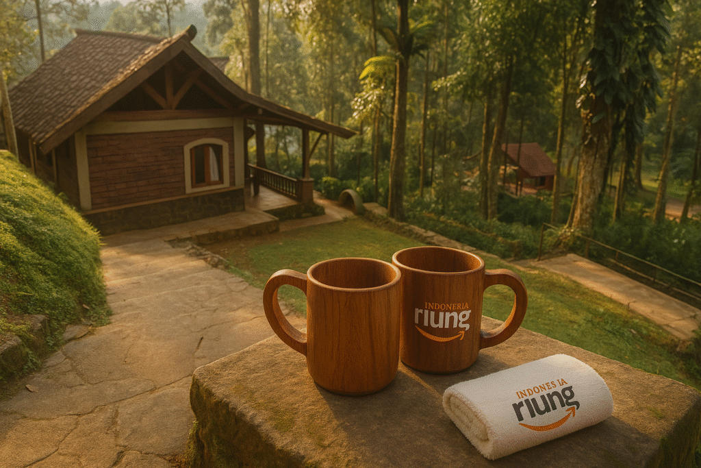 Villa dan cabin di Camp Hulu Cai Bogor untuk acara gathering dan outing