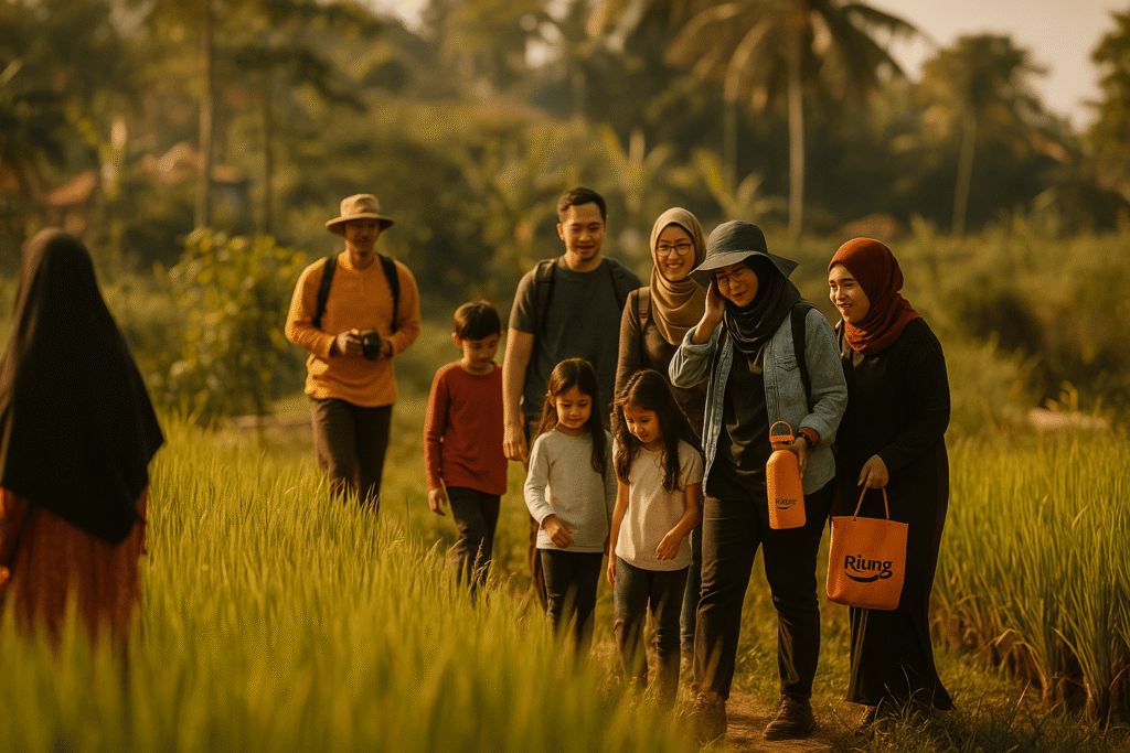 Jalur trekking hutan edukatif di Sentul Eco Edu Tourism Forest Bogor