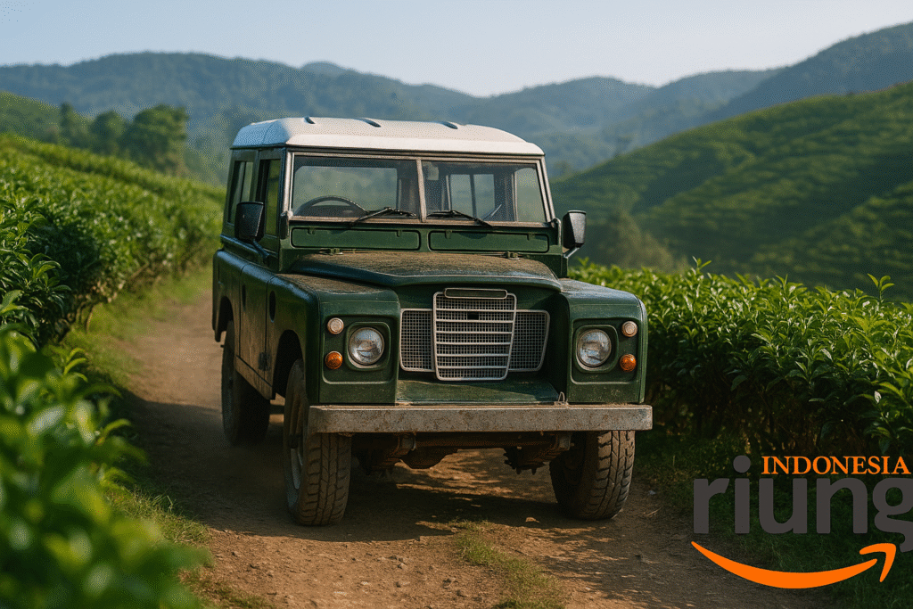 Jalur offroad aman untuk keluarga di daerah Gunung Mas